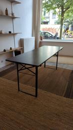 Biertafel zwart, Ophalen, Gebruikt, 150 tot 200 cm, 50 tot 100 cm
