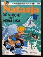 NATASJA -  De vlucht met Mona Lisa, Boeken, Gelezen, Ophalen of Verzenden, Walthery, Eén stripboek