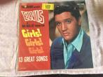 Elvis Girls! Girls! Girls! LP, Cd's en Dvd's, Vinyl | Pop, 1960 tot 1980, Gebruikt, Ophalen