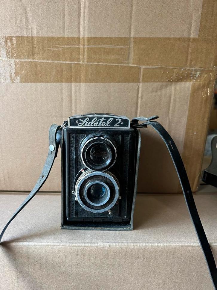 Lomo Lubitel 2 - TLR camera, Audio, Tv en Foto, Fotocamera's Analoog, Gebruikt, Spiegelreflex, Overige Merken, Ophalen