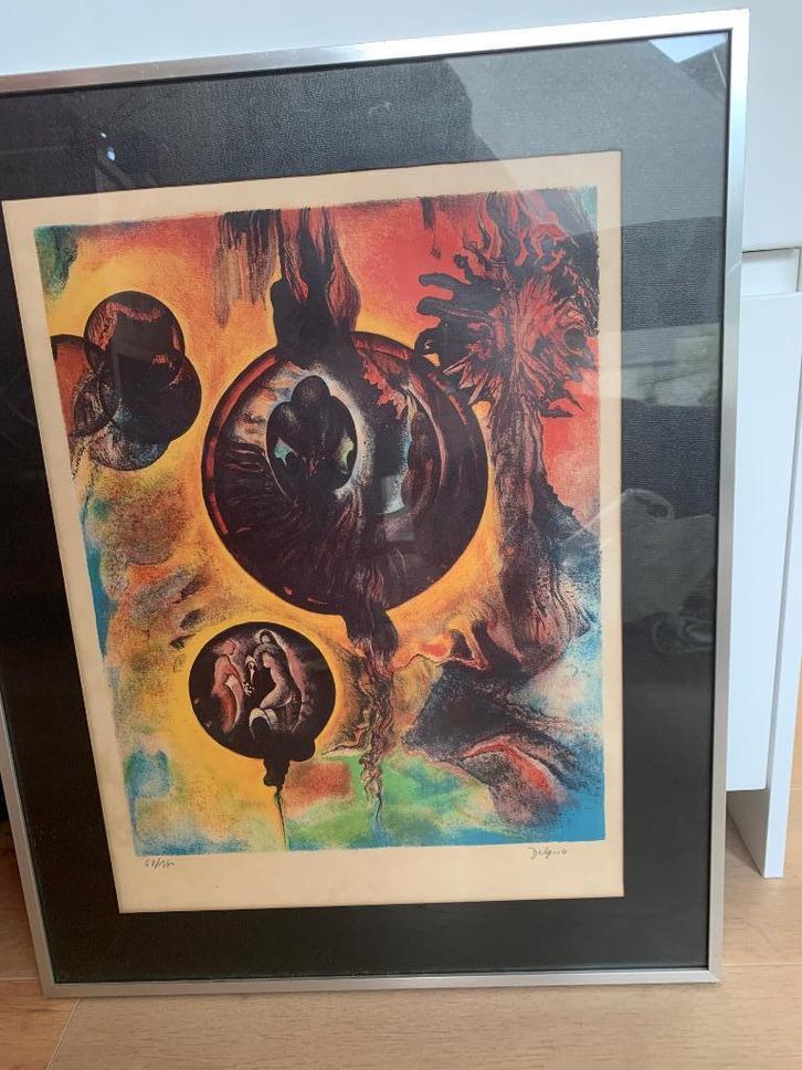 Lithografie Charles Delporte, Antiek en Kunst, Kunst | Litho's en Zeefdrukken, Ophalen