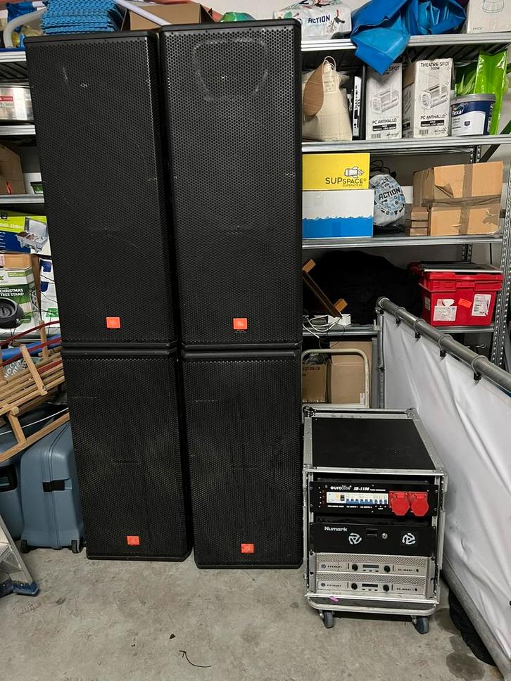 Jbl mrx pa geluid set. Zeer mooie klank en krachtig, Muziek en Instrumenten, Versterkers | Keyboard, Monitor en PA, Gebruikt, P.A.