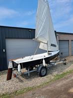 Tekoop Flying Junior, Watersport en Boten, Kajuitzeilboten en Zeiljachten, Ophalen, Gebruikt, Polyester, Tot 6 meter