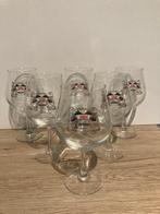 Set van 6 Lindemans Kriek bierglazen, Ophalen of Verzenden, Zo goed als nieuw
