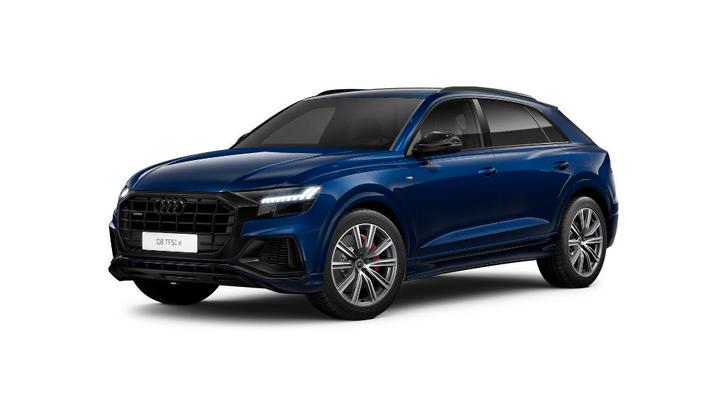 Audi Q8 60 TFSIe Competition Plus - over te dragen renting, Auto's, Audi, Particulier, Q8, 4x4, ABS, Achteruitrijcamera, Adaptieve lichten