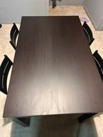 Tafel, stoelen, krukjes en tv-meubel, 150 à 200 cm, Cinq personnes ou plus, Enlèvement, Utilisé