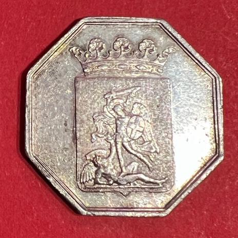Zilveren penning Gemeenteraad Brussel begin 19de eeuw, Postzegels en Munten, Penningen en Medailles, Zilver, Ophalen of Verzenden