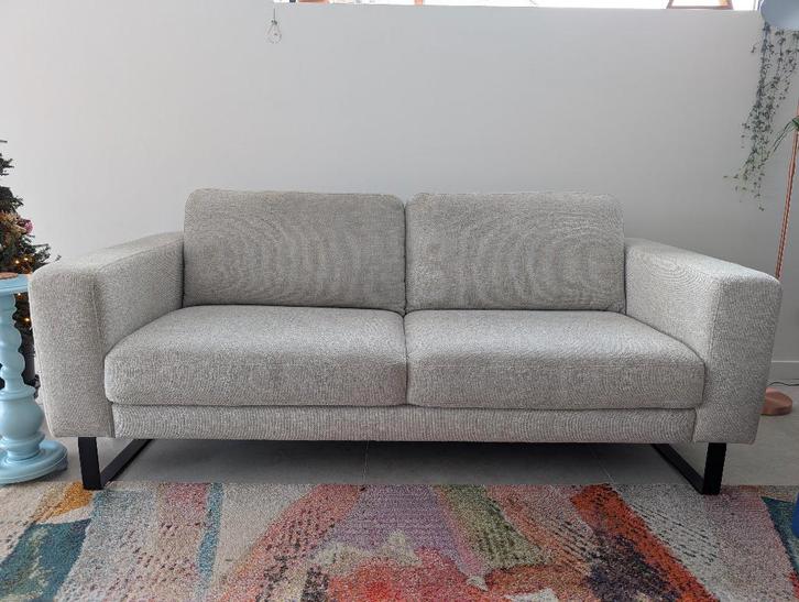 Moderne zetel 3-zit, Maison & Meubles, Canapés | Salons, Utilisé, Banc droit, Trois personnes, 150 à 200 cm, 75 à 100 cm, Tissus