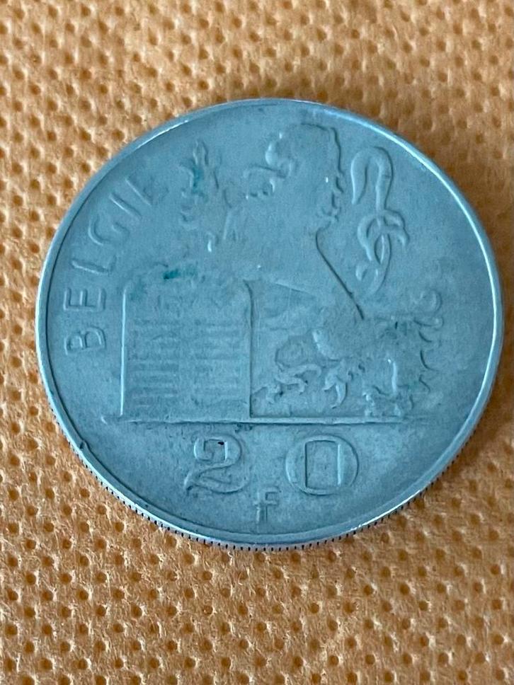 Zilver munt 1954VL moeilijk te vinden, Postzegels en Munten, Munten | België, Losse munt, Zilver, Zilver, Ophalen