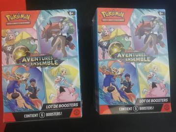 Lot Bundles Pokémon EV9 Aventures Ensemble x2 beschikbaar voor biedingen