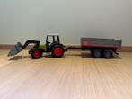 Bruder tractor met aanhangwagen., Hobby en Vrije tijd, Modelauto's | 1:32, Ophalen, Zo goed als nieuw