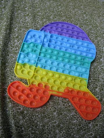 Pop it  Fidget arc-en-ciel géant Among Us popit, Enlèvement ou Envoi, Neuf