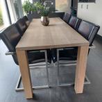 Eiken tafel, Huis en Inrichting, Complete eetkamers, Ophalen
