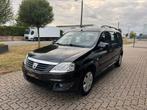 Dacia logan 1.6 mpi 2010 airco trekhaak gekeurd, Auto's, Dacia, Voorwielaandrijving, Stof, Zwart, 5 deurs