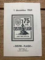 Postzegel Distri Flash 75 ct 1 December 1969, Ophalen of Verzenden
