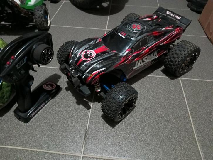 Rc traxxas rustler vxl, Hobby en Vrije tijd, Modelbouw | Radiografisch | Auto's, Zo goed als nieuw, Schaal 1:10, Ophalen of Verzenden