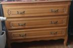 Commode bois 3 tiroirs – style classique, Ophalen