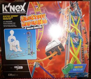 K´NEX Knex  Electric inferno roller coaster achtbaan beschikbaar voor biedingen