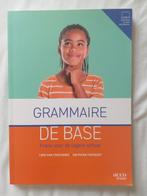 Grammaire de base - opleiding leerkracht lager onderwijs, Frans, Delphine fockedey, Ophalen of Verzenden, Zo goed als nieuw