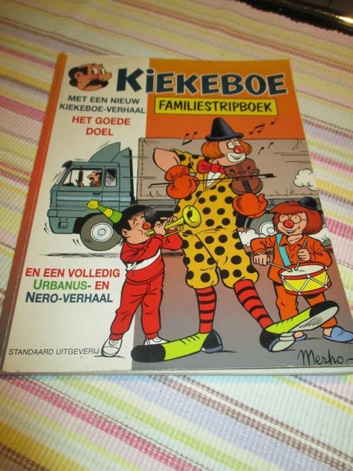 Kiekeboe familiestripboek, Boeken, Stripverhalen, Gelezen, Ophalen of Verzenden