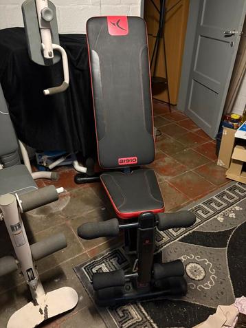 Banc de musculation pliable BI910 - Parfait état ️‍️ beschikbaar voor biedingen