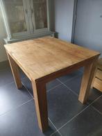 tafel in teak, Huis en Inrichting, Ophalen, 50 tot 100 cm, 100 tot 150 cm, Zo goed als nieuw
