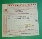 Originele factuur koffie De Roode Pelikaan Antwerpen 1932, Ophalen of Verzenden