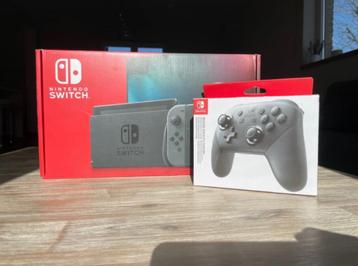 Nintendo switch avec manette pro, Enlèvement ou Envoi, Reconditionné, Avec 2 manettes, Switch Original