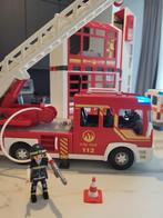 Playmobil brandweerwagen met sirene/zwaailicht. Brandweerman, Kinderen en Baby's, Ophalen