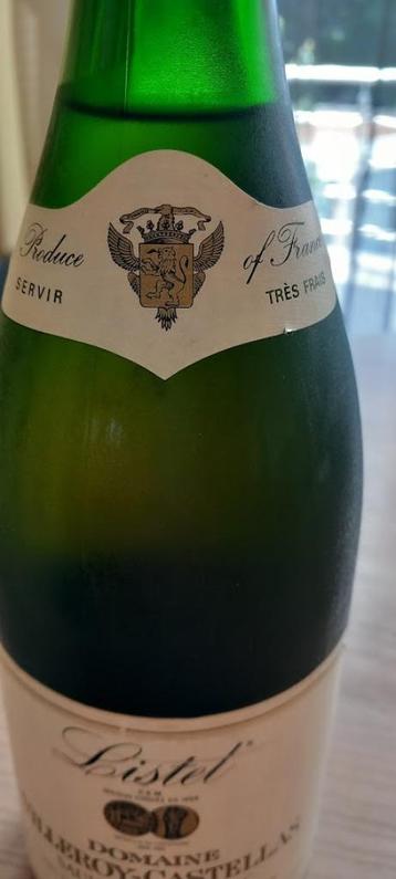 Bouteille de vin blanc de 1990.Sauvignon Blanc. Non ouvert., Neuf, Enlèvement ou Envoi, Vin blanc, France