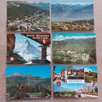 6 niet beschreven postkaarten van Valais (Zwitserland), Ophalen of Verzenden
