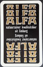 1 Speelkaart Alfa, Verzamelen, Speelkaarten, Jokers en Kwartetten, Ophalen of Verzenden