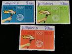 Filippijnen 1972 - sport - Olympische Spelen Munchen, fakkel, Postzegels en Munten, Ophalen of Verzenden, Postfris, Zuidoost-Azië