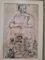 Jules de Bruycker - Ets, Antiek en Kunst, Kunst | Etsen en Gravures, Ophalen