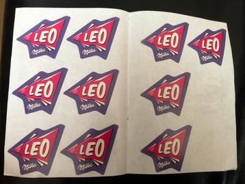 Stickervel Leo stickers beschikbaar voor biedingen