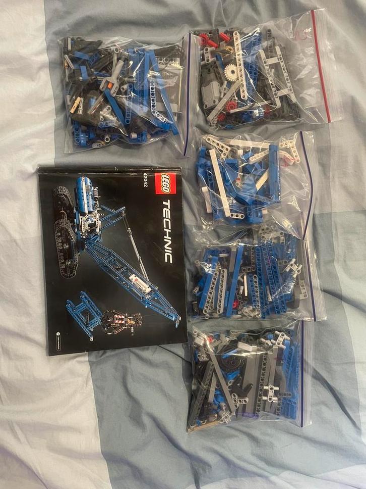 Lego technic kraan, Kinderen en Baby's, Speelgoed | Duplo en Lego, Zo goed als nieuw, Lego, Losse stenen, Ophalen of Verzenden