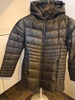 Grijze jas dames met kap tussenseizoen maat small, Ophalen