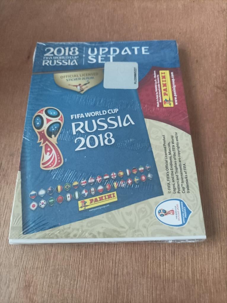Coupe du monde Panini, Russie 2018, mise à jour., Hobby & Loisirs créatifs, Autocollants & Images, Comme neuf, Enlèvement ou Envoi