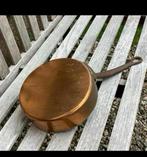 Oude koperen steelpan, Antiek en Kunst, Ophalen, Koper