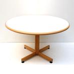 4x ronde vintage design eettafel jaren '60 '70 mid century, Ophalen of Verzenden