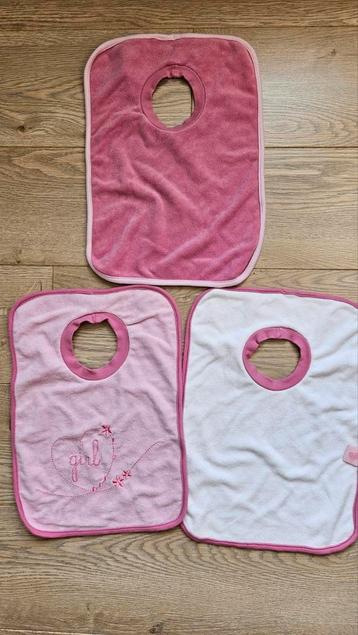 Nieuwe Slabbetjes,  bavet, roze, Enlèvement ou Envoi, Comme neuf