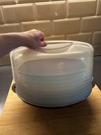 Tupperware taart bewaar-en transportdoos, Huis en Inrichting, Keuken | Tupperware, Ophalen, Zo goed als nieuw