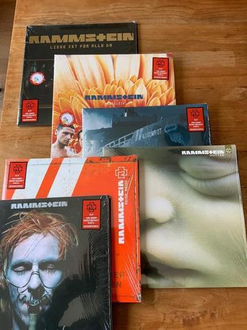 Rammstein vinyl 6 LP’s mint conditie beschikbaar voor biedingen