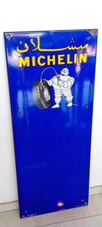 emaille reclamebord limited ed Michelin Arabisch, Ophalen of Verzenden, Zo goed als nieuw, Reclamebord