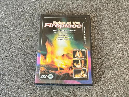 Relax at the Fireplace – Sfeervolle ontspannings-DVD, Cd's en Dvd's, VHS | Film, Nieuw in verpakking, Overige genres, Alle leeftijden