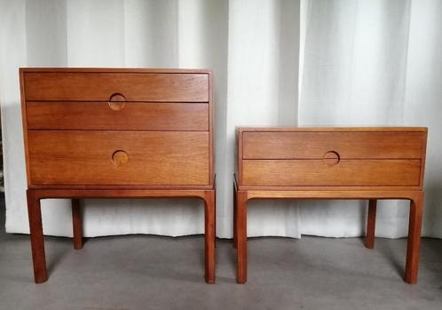 Aksel Kjersgaard ladekast, Deens retro jaren 60 teak, Antiek en Kunst, Kunst | Designobjecten, Ophalen