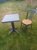 Plastic tafels (6) & stoelen (8), Ophalen, Plastic
