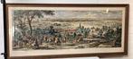 Antieke handgekleurde 18de eeuwse kopergravure naar Jan Van, Antiek en Kunst, Ophalen