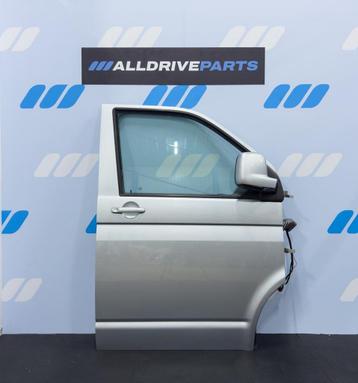 VW Transporter T5 Voorportier rechts LA7W Grijs 7E0831056F beschikbaar voor biedingen