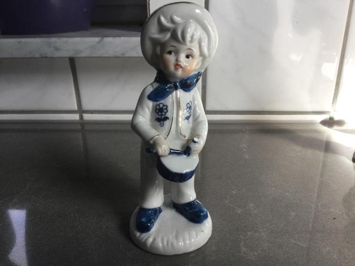 Vintage porseleinen beeldjes – meisje & jongen, Antiek en Kunst, Antiek | Porselein, Ophalen